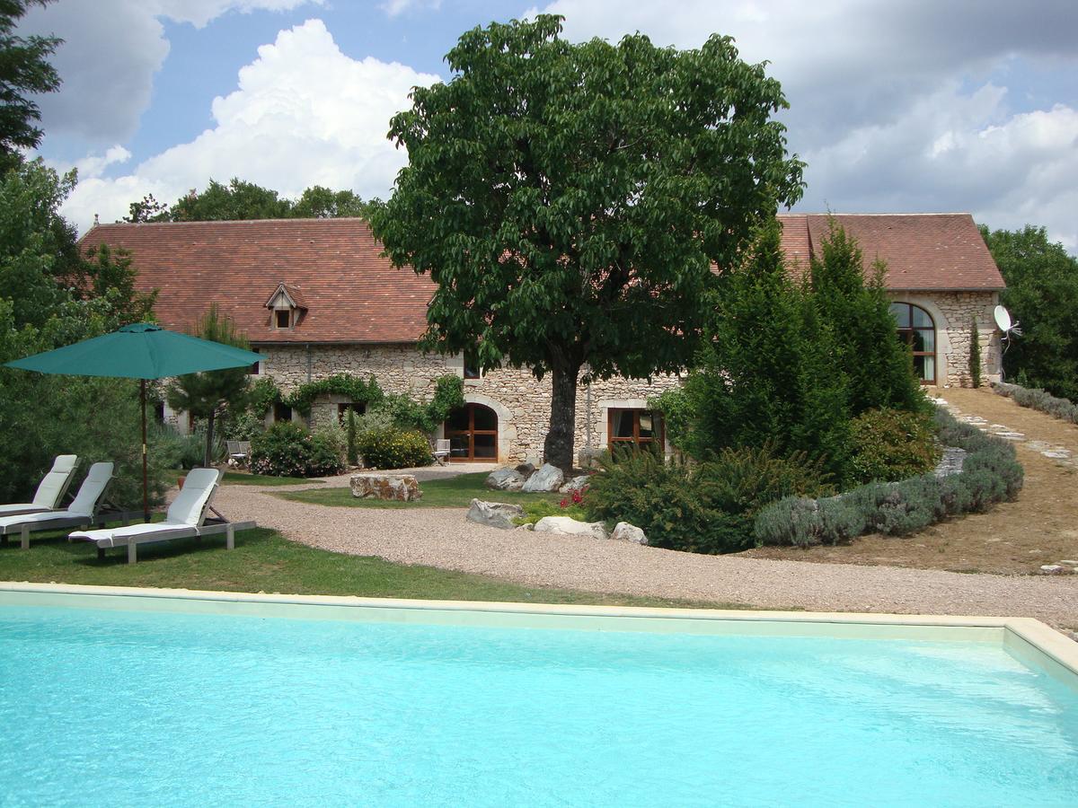 Chambres Et Jardin De Pierres Espédaillac Exterior foto